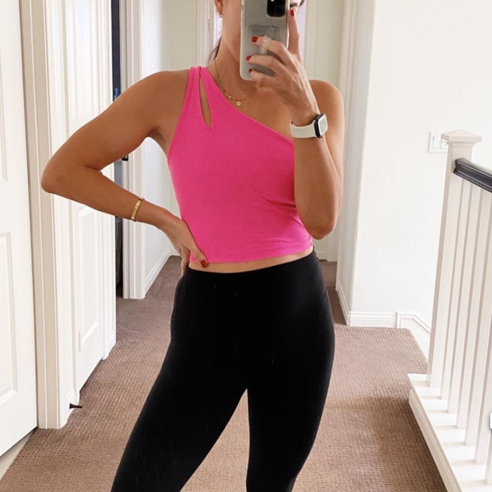 Beyond Yoga one shoulder Cropped Tank